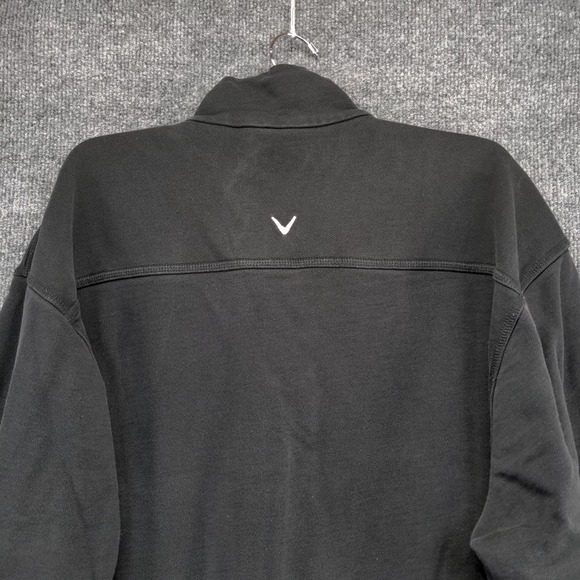 Callaway Golf Mens FedEx ICBOD 1/4 Zip Jacket Black Size L Embroidered Logo - Picture 9 of 16
